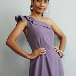 Purple Maxi Dress - One Sh..