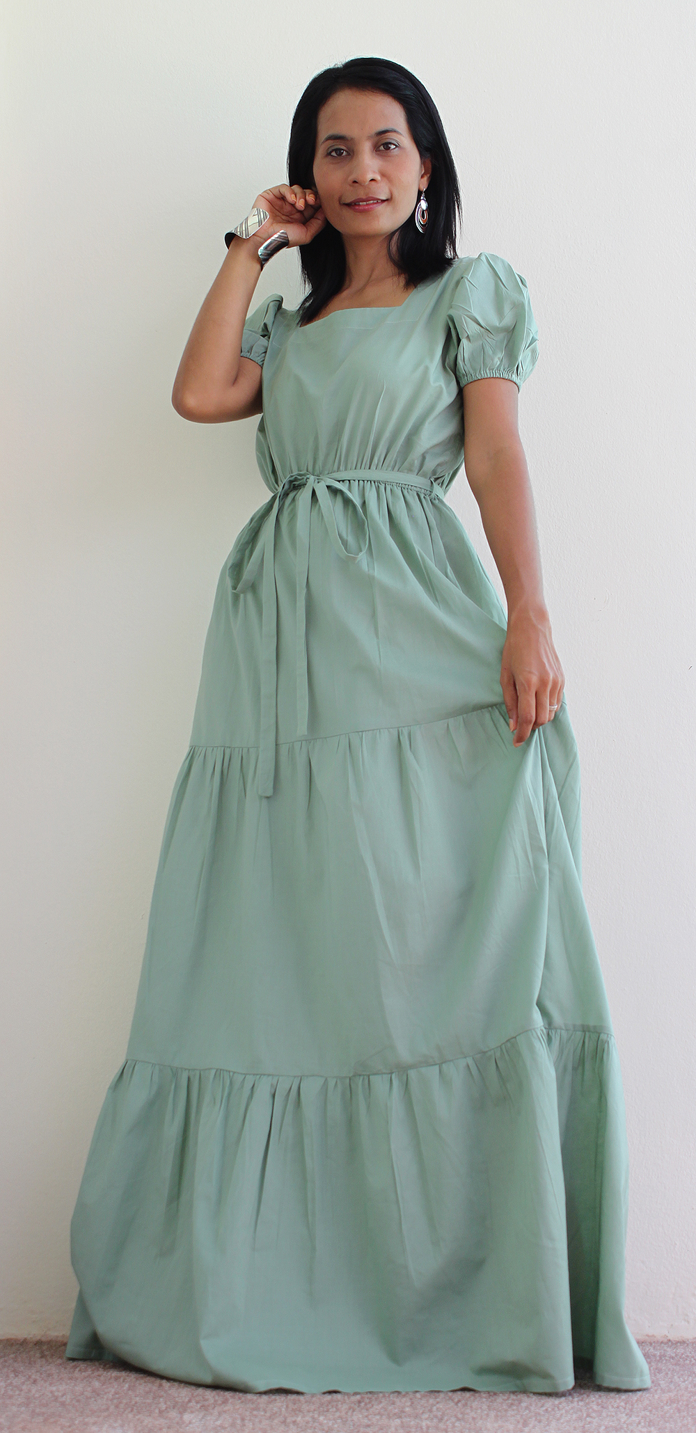 sage dress
